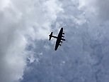 Video: Lancaster bomber takes to the sky to mark 100 years of RAF | Daily Mail Online