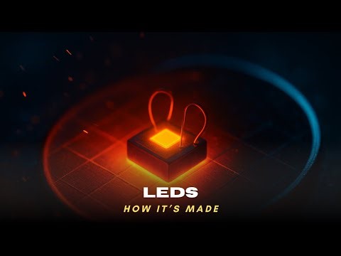 How It’s Made: LEDs — From Wafer to Light