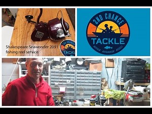 Shakespeare Sea Wonder 2081A fihing reel how to service