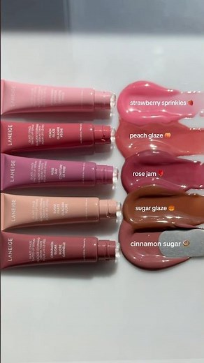 TESTING OUT OUR NEW SUMMER GLAZE CRAZE SHADES ☀️🩷 Laneige Glaze Craze Tinted Lip Serum