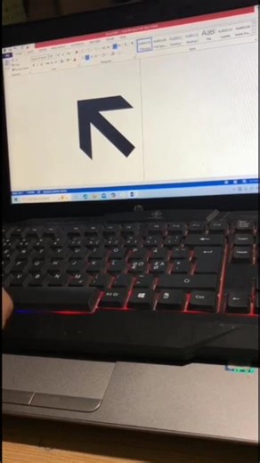 Shortcut Key In MS Word For Arrow symbol | English Tutorial Shorts | Tech Pro