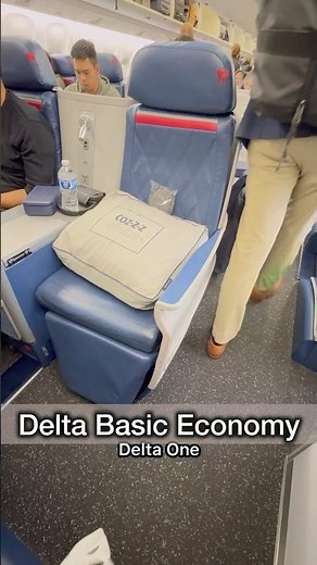 DELTA BASIC ECONOMY SEAT EXPERIENCE IN 2025 ON BOEING 767-300ER #travel #flight #airline ‪@Delta‬