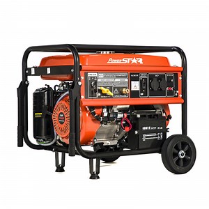 [Hot Item] Powerstar Manufacturing 110V/220V Single Phase 50Hz 5.0kw Gasoline Generator