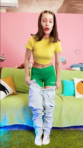 Too Tight Jeans? 👖✨ Watch Her Genius Hack to Fit!