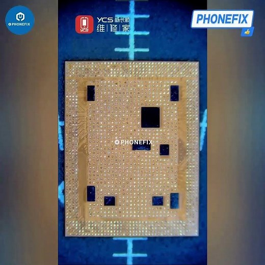 YCS 6575X 6.5X-75X Trinocular Continuous Zoom Microscope for Mobile Phone Fixes