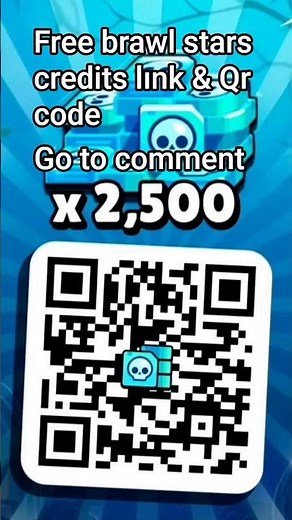 free brawl stars credits lınk & Qr code