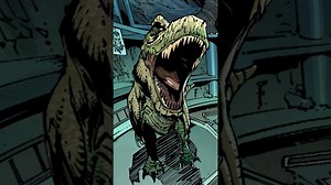 Batman Becomes a Dinosaur
