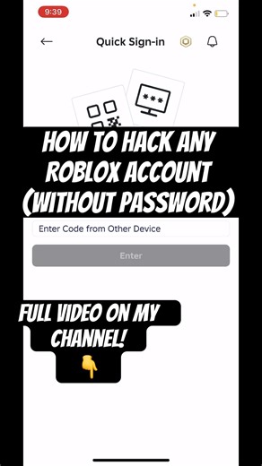 How To Hack ANY Roblox Account (Without Password) 2026 #roblox #shorts