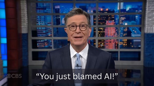 Stephen Colbert reacts to the viral rumors of Trump's death