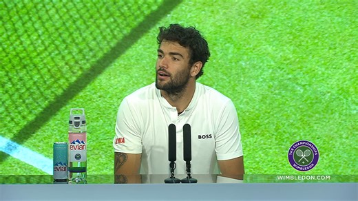 PRESS CONFERENCE: M. Berrettini; Wimbledon 3R Win