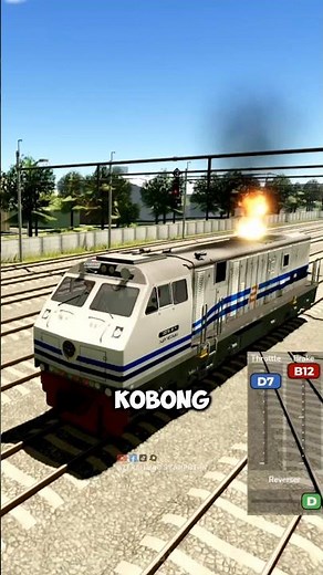 TUTORIAL KOBONG DILOKOMOTIF CC203 DIGAME ROBLOX INCORAILS‼️👆 #shorts #roblox #incorails #tutorial