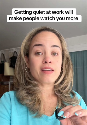 Nobody talks about this part… when you get quiet, people start watching you more 👀 Have you noticed this happening? #workplacebullying #workplaceawareness #toxiccoworkers #realtalk #workplaceculture