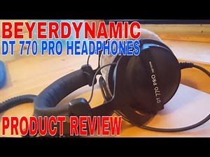✅ How To Use Beyerdynamic DT 770 Pro 250 OHM Studio Headphones Review