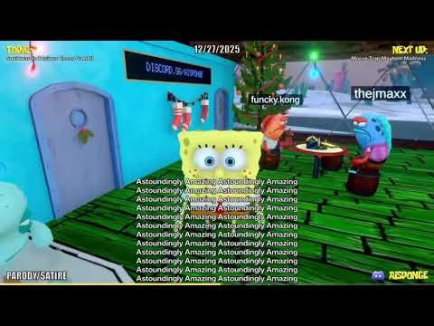 Spongebob and sqiudward play chess.. and well . This happens.. (Ai sponge Rehydrated Clip)