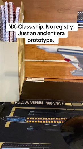 NX-Class Prototype Ship. #startrek #fyp #viral #nerd #ship