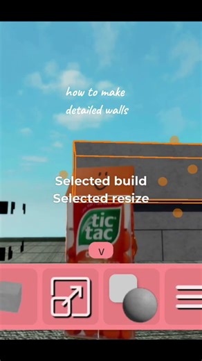 how to make detailed walls #piggybuildmode