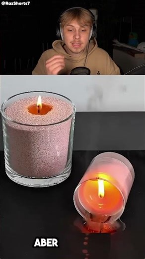 Diese Kerze ist ja CRAZY