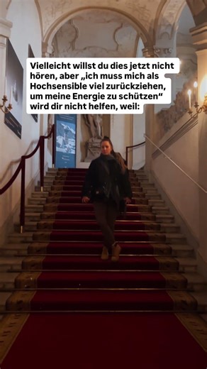 Wenn Hochsensible denken sie müssen sich zurückziehen um ihre Energie zu schützen