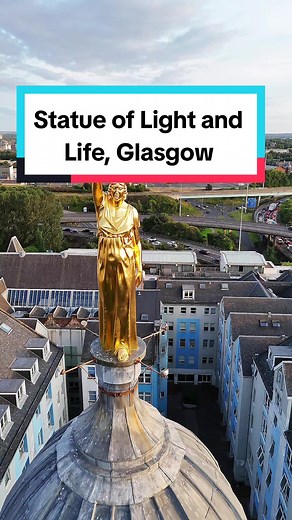Statue of Light and Life in Glasgow