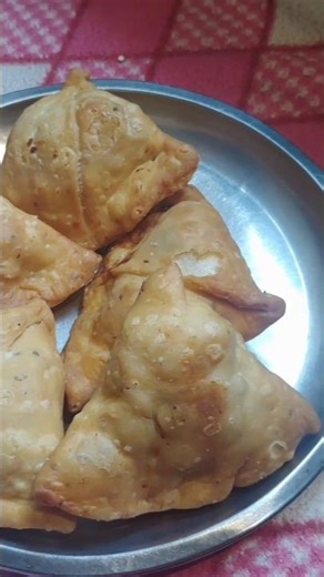 crispy samosa recipe😍#crispysamosa #shortvideo