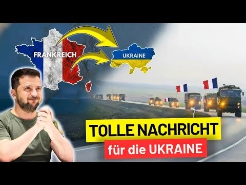 Sogar die Ukraine staunt: Frankreich schickt historisches Militärpaket