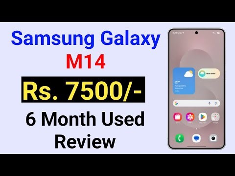 Samsung Galaxy M14 4G | 4GB RAM, 64GB Storage | 6 Month Used Review