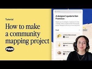 How to make a community mapping project