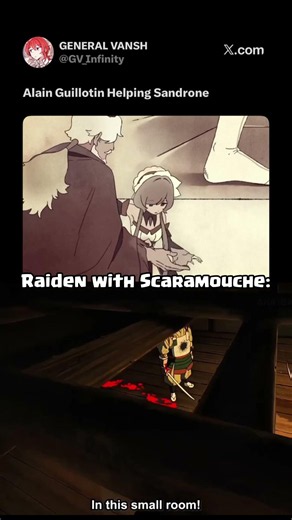 Sandrone vs Scaramouche Master #genshinimpact