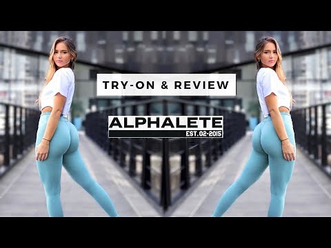 BEST LEGGINGS EVER? Try on & in-depth review | Alphalete