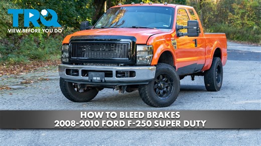 How to Bleed Brakes 2008-2010 Ford F-250 Super Duty
