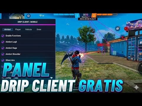 🟣PANEL DRIP CLIENT MOVIL GRITIS NO KEY🫨 MOD MENU ACTUALIZADO
