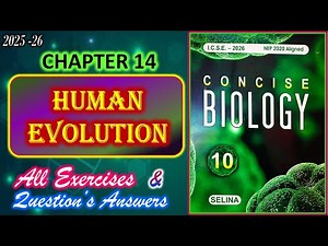 Human Evolution | Class 10 Biology | Chapter 14 | All Answers | 2025-26