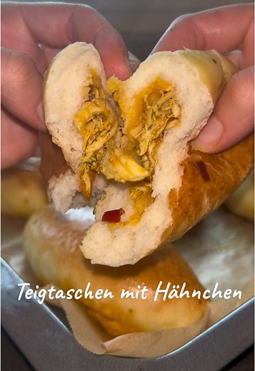 Teigtaschen mit Hähnchen: Ein einfaches Rezept