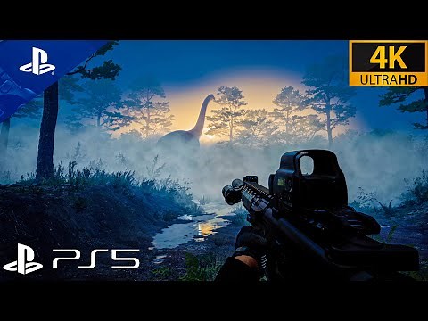 INSTINCTION | This Unreal Engine 5 Dinosaur Survival Game LOOKS ABSOLUTELY AMAZING on PS5! 4K 60FPS
