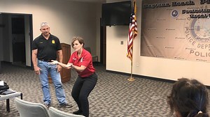 2.3K views · 58 reactions | Here are some great self-defense tips from Daytona Beach Police Detective Dawn Harris's Women's Self Defense Class last week. Detective Harris is planning on offering another class later this fall. | Daytona Beach Police Department | Facebook