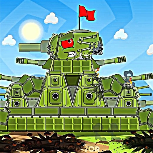 KV-44 AURA In This Scene💀🔥 | Homeanimations #kv44 #tank #animation #tankanimation #homeanimations