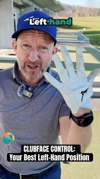 Left Hand Placement That Actually Works #golf #golftechnique #golftips