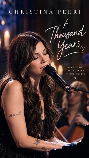 Christina Perri Sings “A Thousand Years” Live 🎙️❤️ | Emotional Vocal Performance