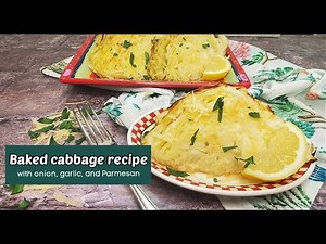 Roasted Cabbage Wedges Recipe With Parmesan Garlic Butter