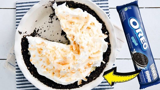 Easy Oreo Coconut Cream Pie Recipe