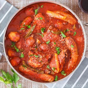 Chicken and Sausage Recipe With Peppers