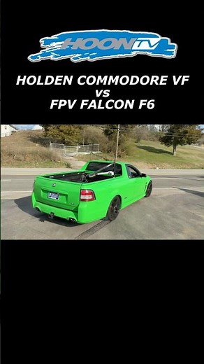Holden Commodore VF vs Ford Falcon F6!