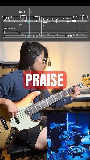 Praise | Gospel Bass Cover 🎸 (Arr. Marion Dontez) #praise #elevationworship #gospelbass