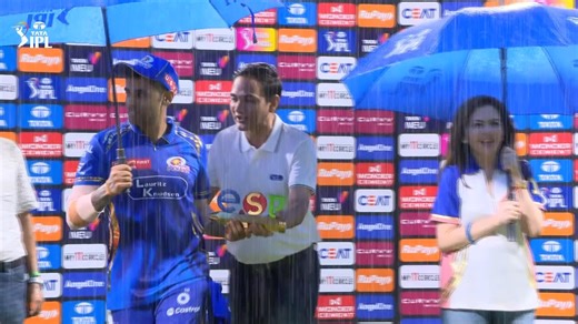 9.1M views · 273K reactions | Ever seen a post-match interview like this? ☂  P.S. - A special shoutout by Suryakumar Yadav for his POTM award 﫶  #TATAIPL | #MIvDC | Mumbai Indians | IPL - Indian Premier League | Facebook