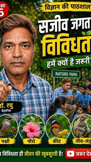 सजीव जगत में विविधता | जैव विविधता हमें क्यों चाहिए? | Class 6 Science Chapter 2