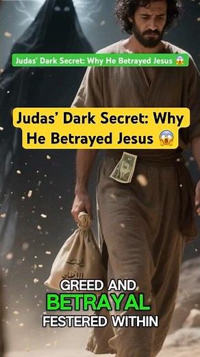 Judas’ Dark Secret: Why He Betrayed Jesus 😱