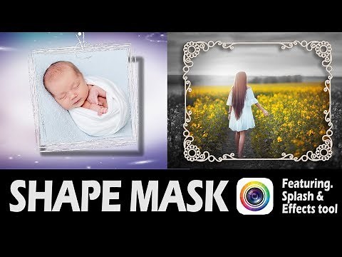 Mask Your Photos with Shape Mask Templates | PhotoDirector Mobile App