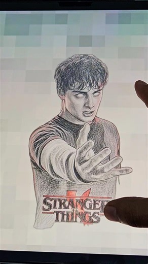 Stranger things zoom art | Sorcerer Will #strangerthings #strangerthings5 #willbyers