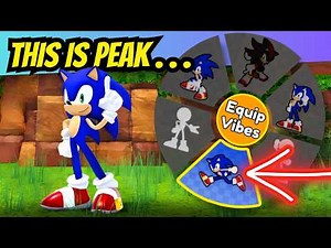 ⭐ Sonic Speed Simulator is CHANGING FOREVER... | Emotes + Stickers!
