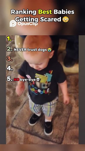 Ranking Best Babies Getting Scared😳